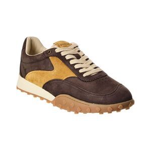 Vince Men's Palisades Runner Leather Sneaker, Brown